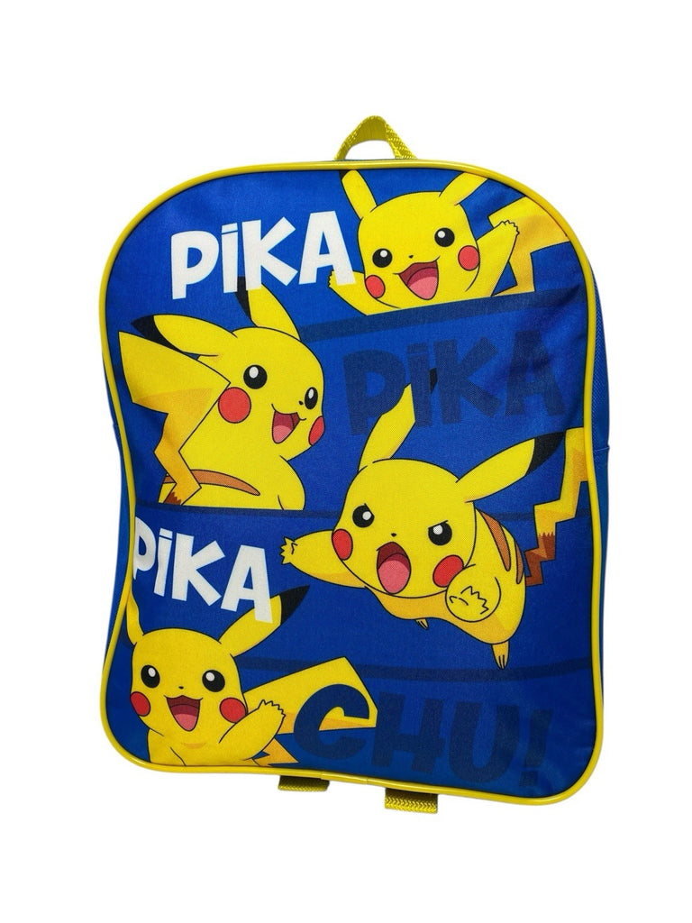 Pokemon Pikachu Boys Kids Nursery School Backpack Rucksack Bag New
