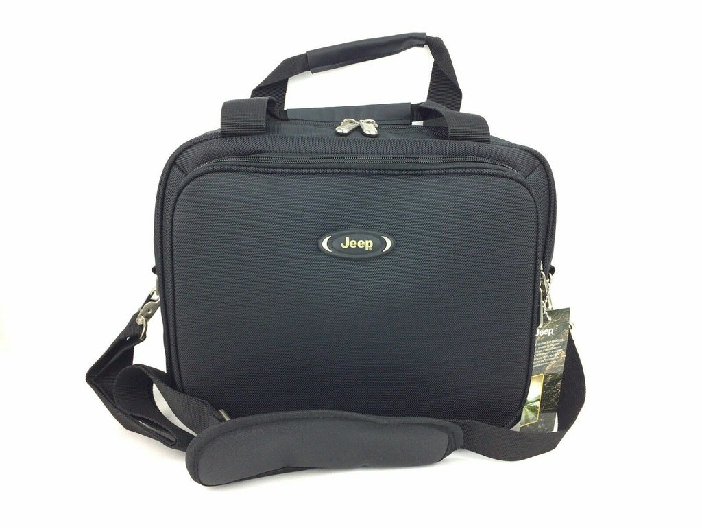 Jeep Unisex Deluxe 14" Laptop Computer Messenger Executive Business Shoulder Bag