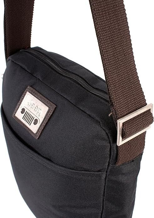 Jeep Unisex Vintage Ipad Small Crossbody Shoulder Messenger Courier Hand Bag