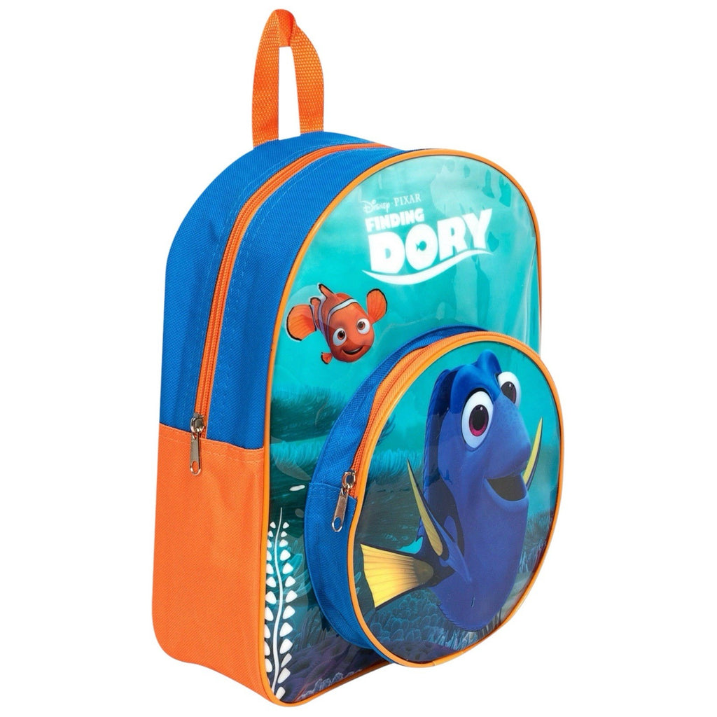 Disney Pixar Finding Dory Front Pocket Nursery School Backpack Bag New