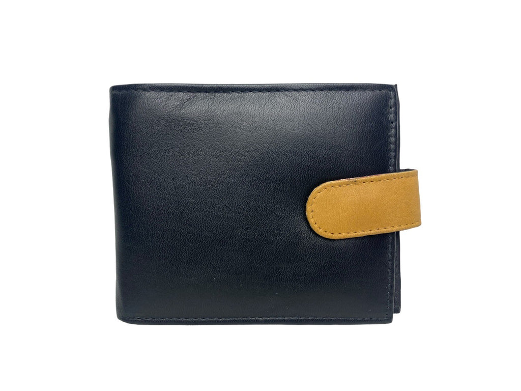 Gents Mens Soft Leather Wallet Credit Card Purse Coin Pouch
