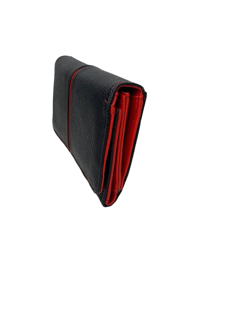 Fabretti Ladies Envelope Purse Clutch Coin Credit Card Wallet New