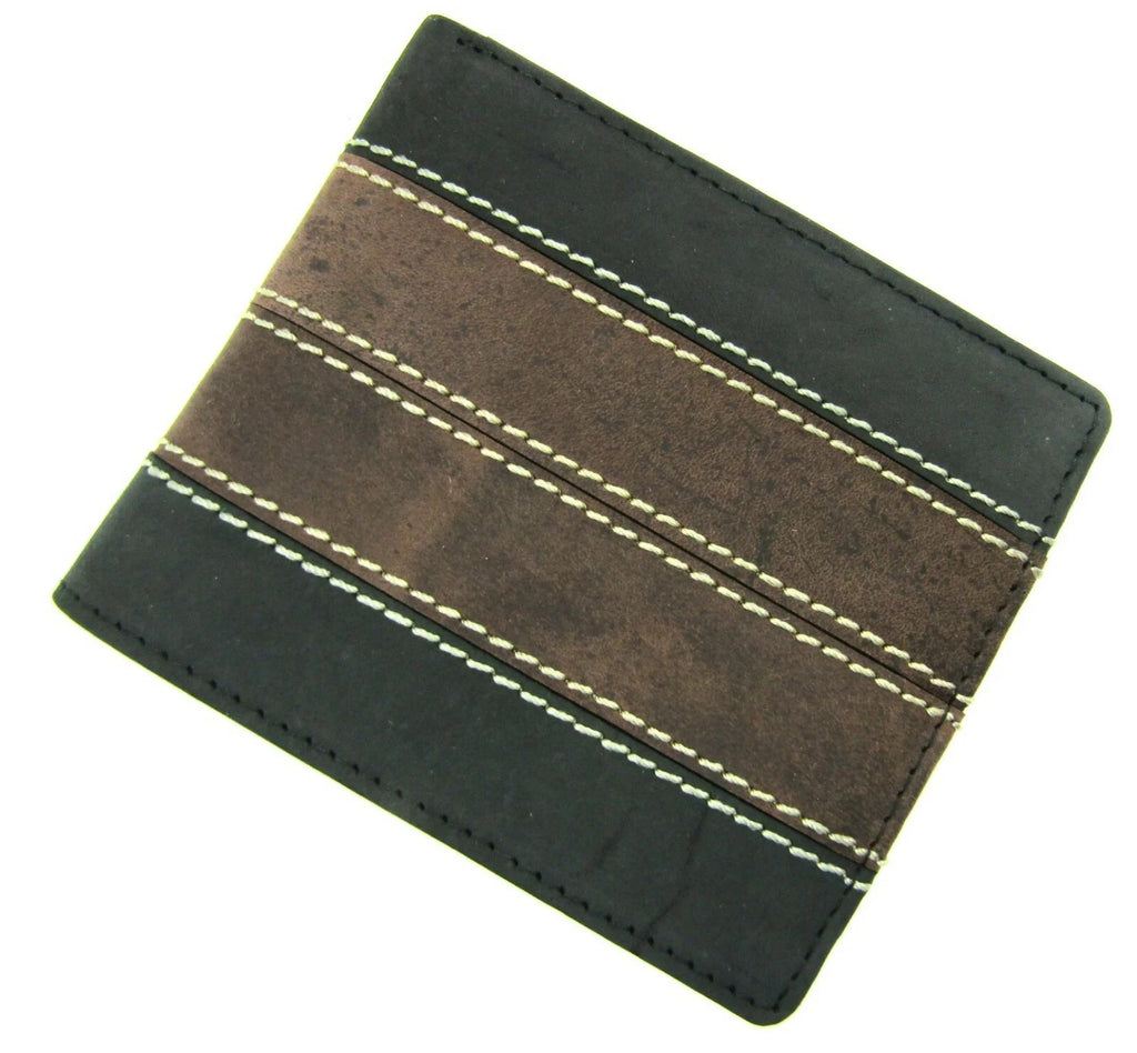 Lorenz Premium Quality Real Super Soft Hunter Leather Wallet Credit Card Holder