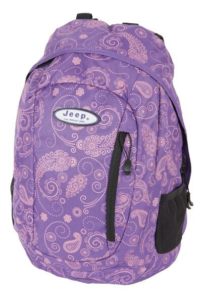 Jeep Mid Paisley Laptop Ipad Notepad Travel Cabin Hand Luggage Backpack Bag