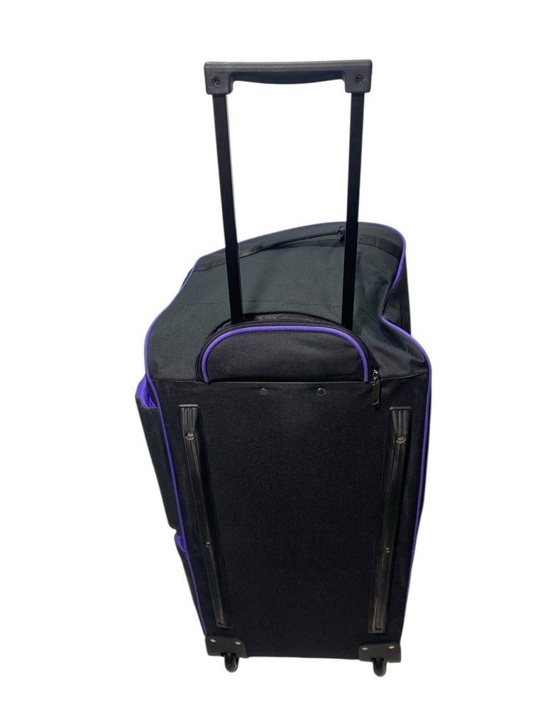 Lorenz 27" Unisex 95L Wheeled Trolley Duffle Bag Suitcase Retractable Handle New