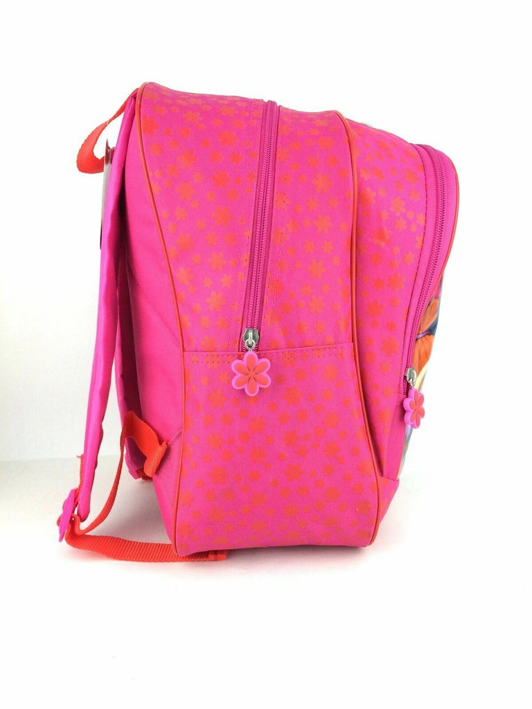 6 X Trolls Poppy Glitter Nursery School Backpack Bag Job Lot Car Boot Market New