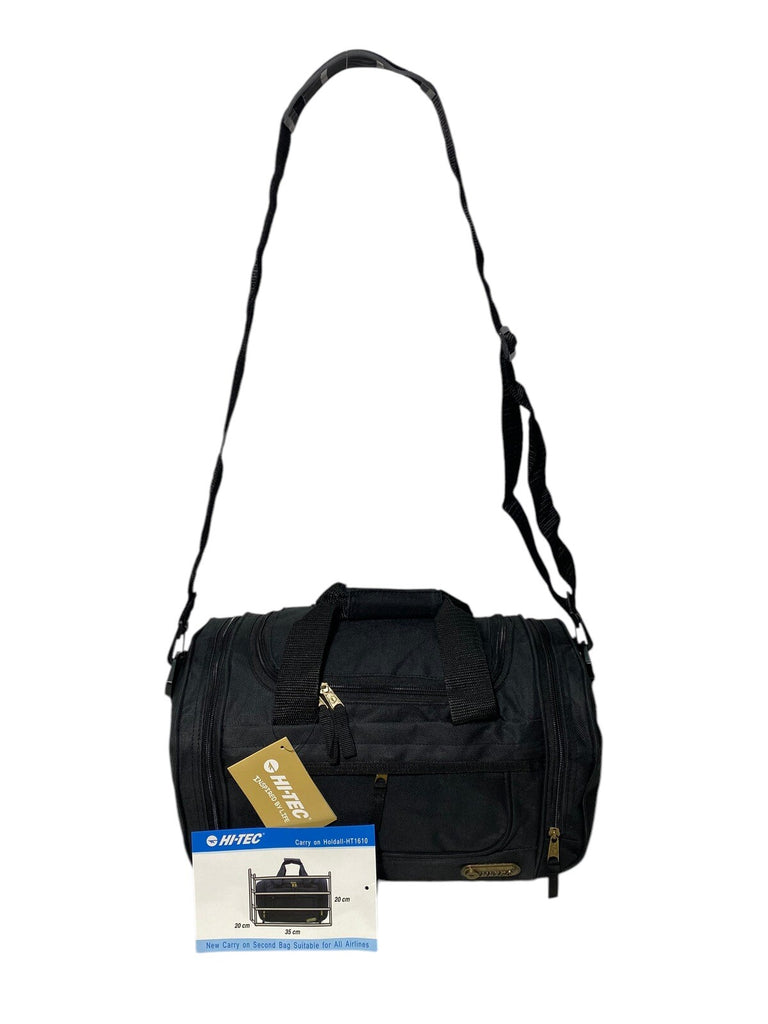 Hi-Tec Unisex Carry On Holdall Under Seat Travel Hand Luggage Bag 35 x 20 x 20cm