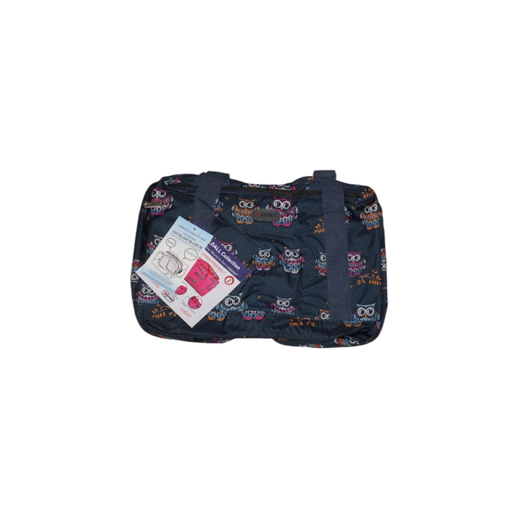 5 Cities 21" Owl Cabin Bag Carry on Holdall Flight Gym Bag 32L 54x30x20cm