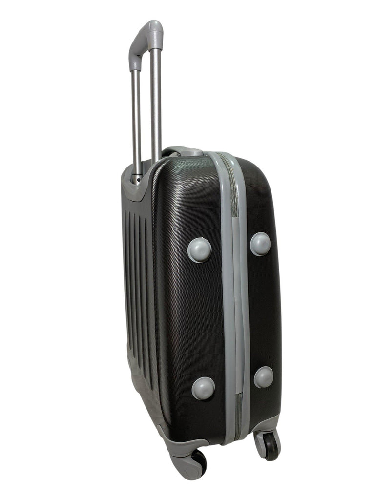 ABS 21" Hard Shell Cabin Lightweight Hand Luggage Suitcase Trolley 55x40x20cm