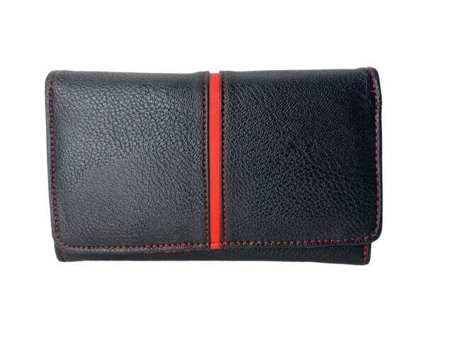 Fabretti Ladies Envelope Purse Clutch Coin Credit Card Wallet New