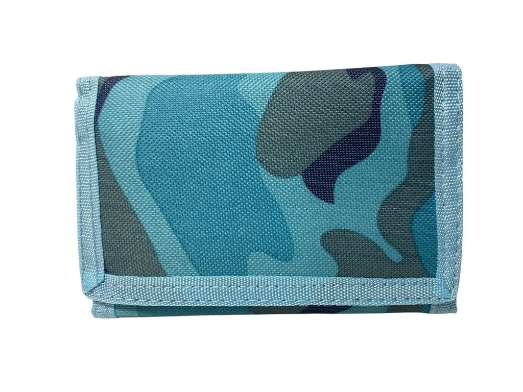 Lorenz Unisex Camouflage Cammo Army Canvas Trifold Wallet Coin Note Credit Card