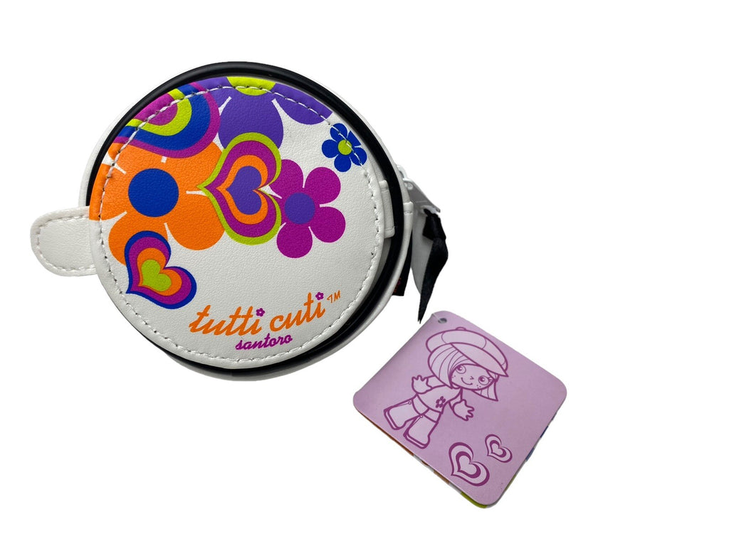 12 X TUTTI CUTI KIDS GIRLS ZIP AROUND MIRROR PURSE JOB LOT WHOLESALE CAR BOOT