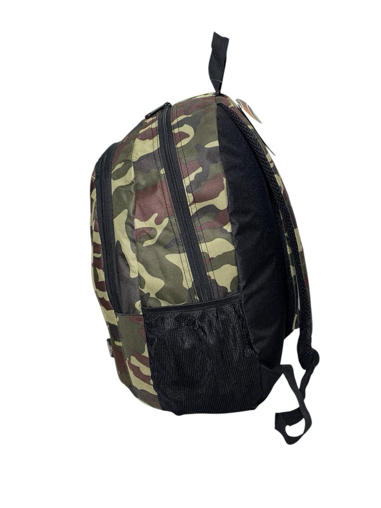 Ariana Mens Boys Army Military Cammo Camouflage Backpack School Travel Gym Bag