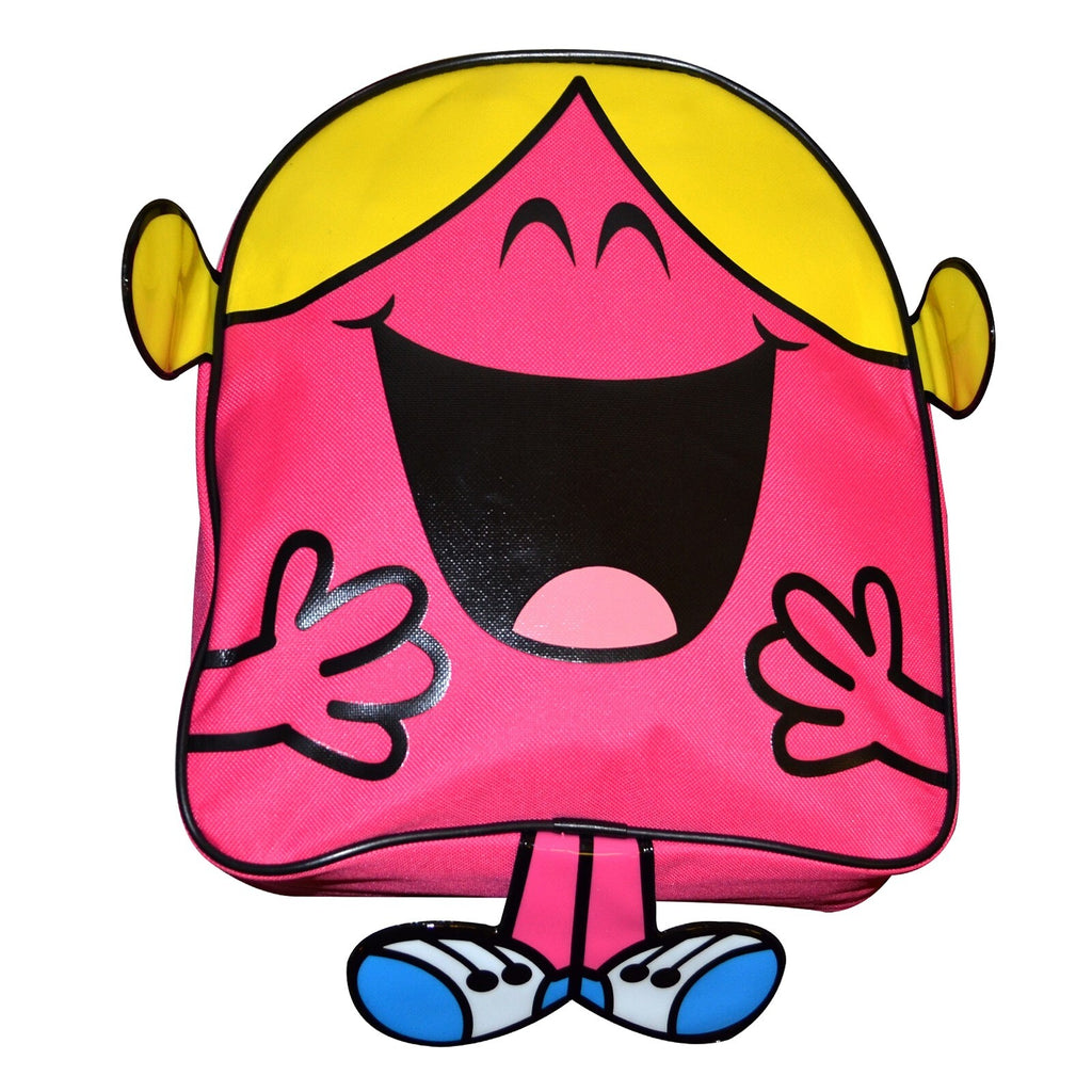 Little Miss Chatterbox Shaped 3D Nursery School Backpack Travel Bag New