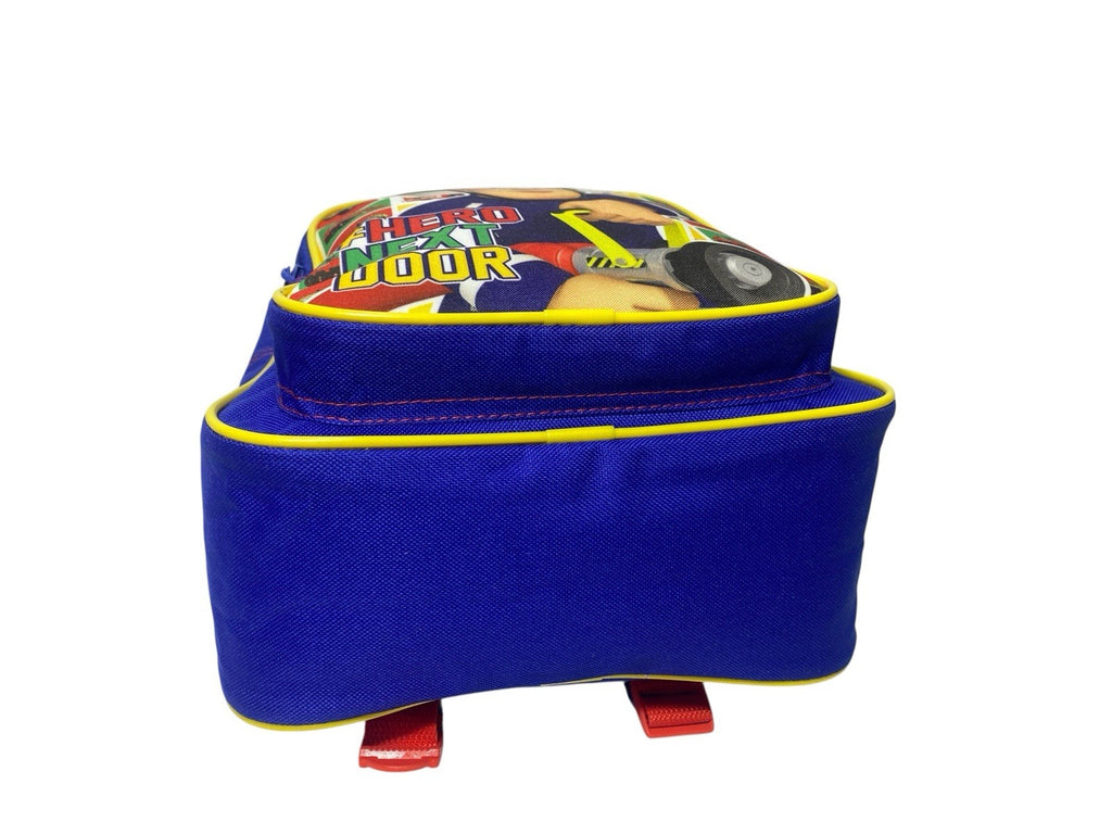 Fireman Sam Hero Next Door Backpack Rucksack Front Pocket Nursery School Bag