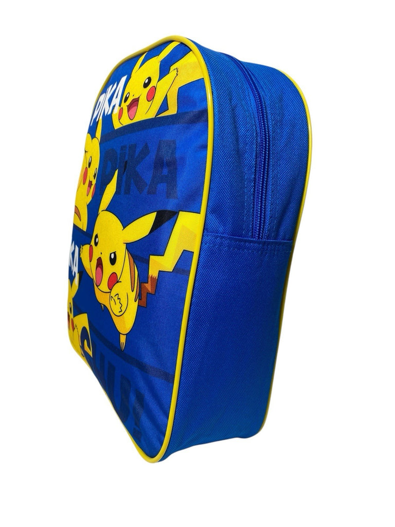 Pokemon Pikachu Boys Kids Nursery School Backpack Rucksack Bag New