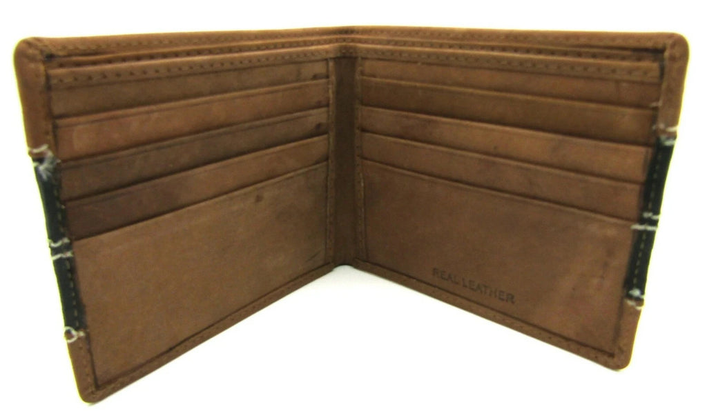 Lorenz Premium Quality Real Super Soft Hunter Leather Wallet Credit Card Holder