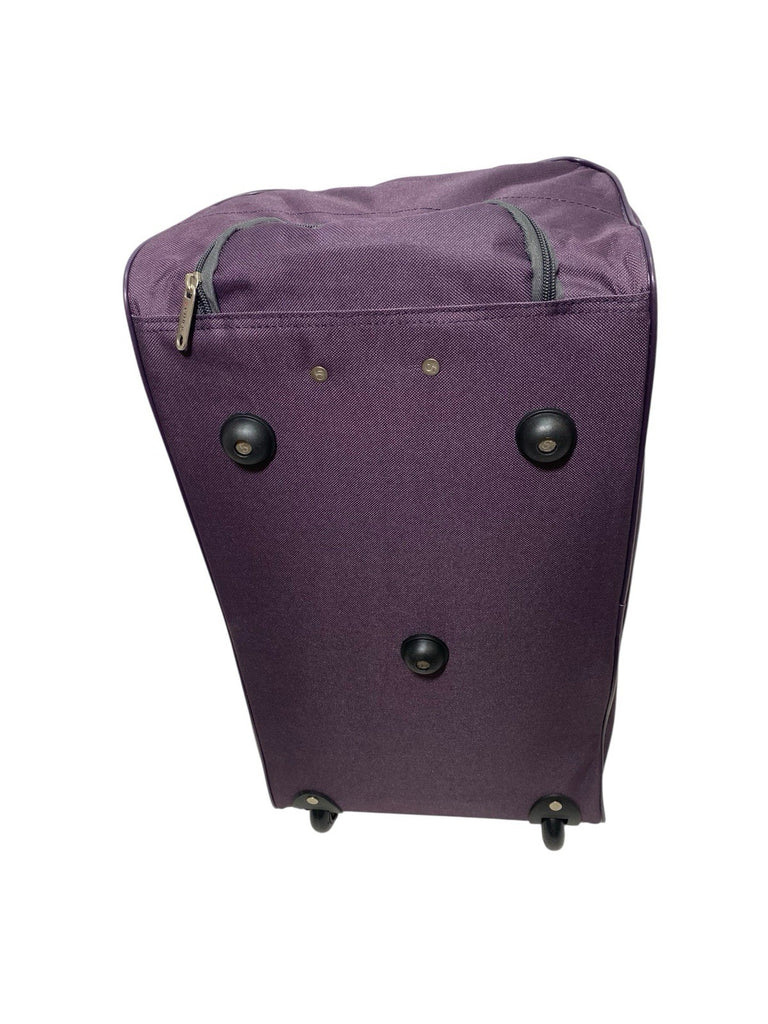 5 Cities 21" Carry On Lightweight Travel Wheeled Cabin Trolley Weekend Bag 29L