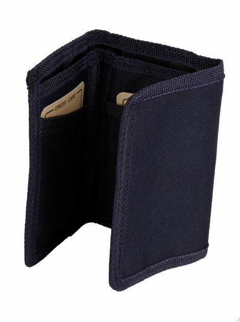 Unisex Sports Trifold Canvas Notes Coins Card Wallet Purse New