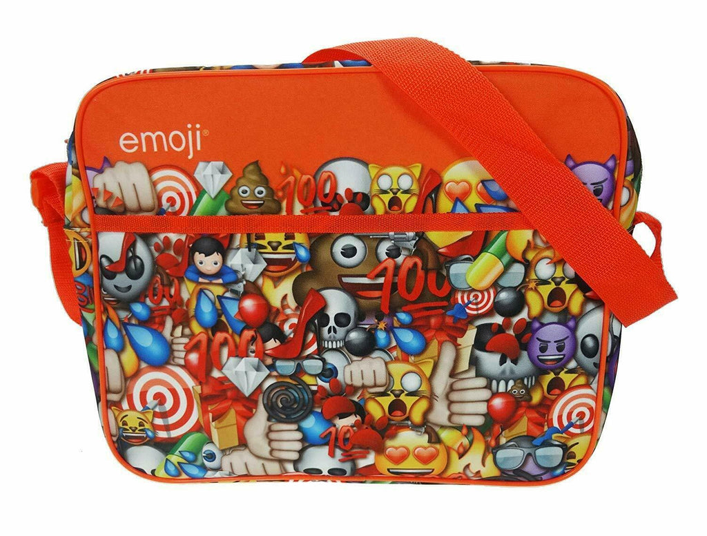 6 X Emoji Courier Messenger Despatch Cross Body Bag Job Lot Car Boot Wholesale