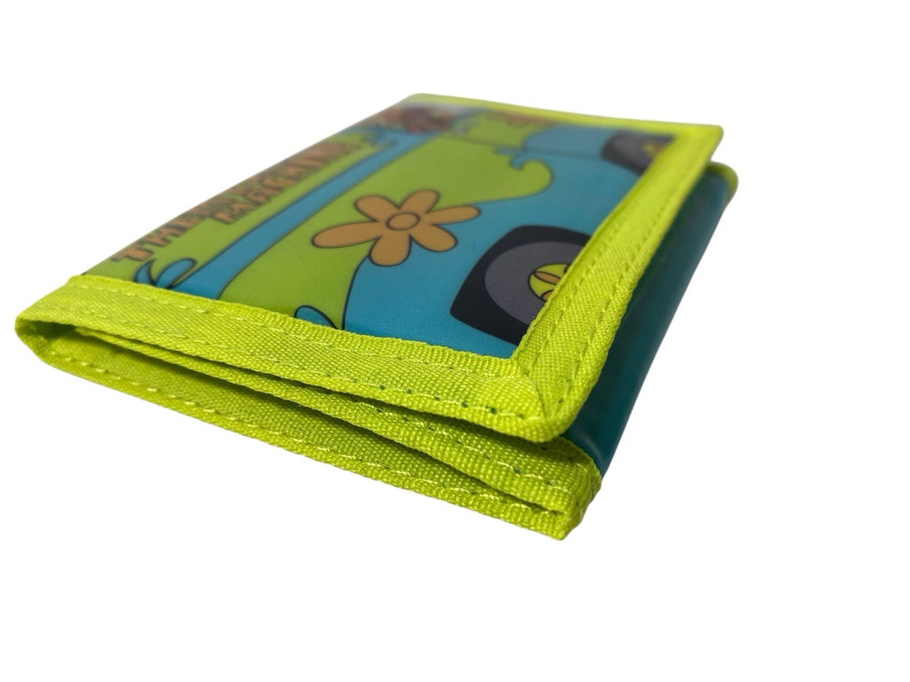 Scooby Doo Mystery Machine Unisex Trifold Wallet Money Change Coins Notes New