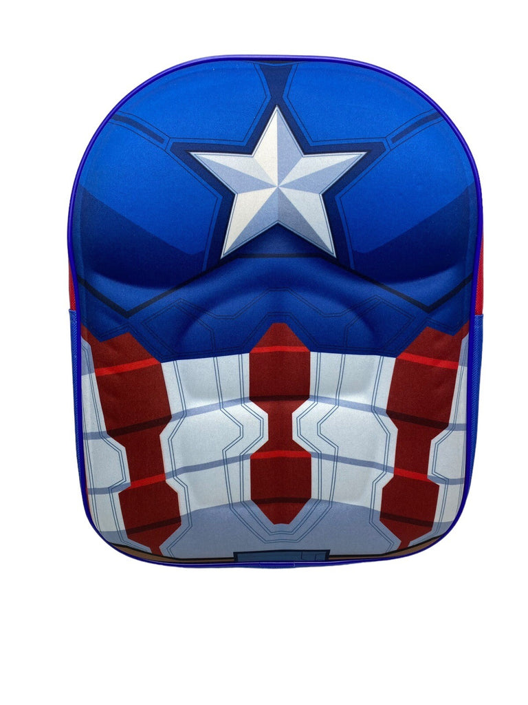 Official Marvel Avengers Captain America Civil War 3D Eva Backpack Bag New