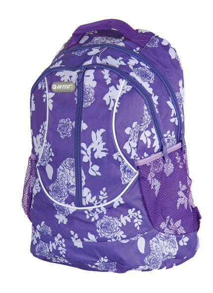 Backpack Rucksack School Gym College Work Flower Print New