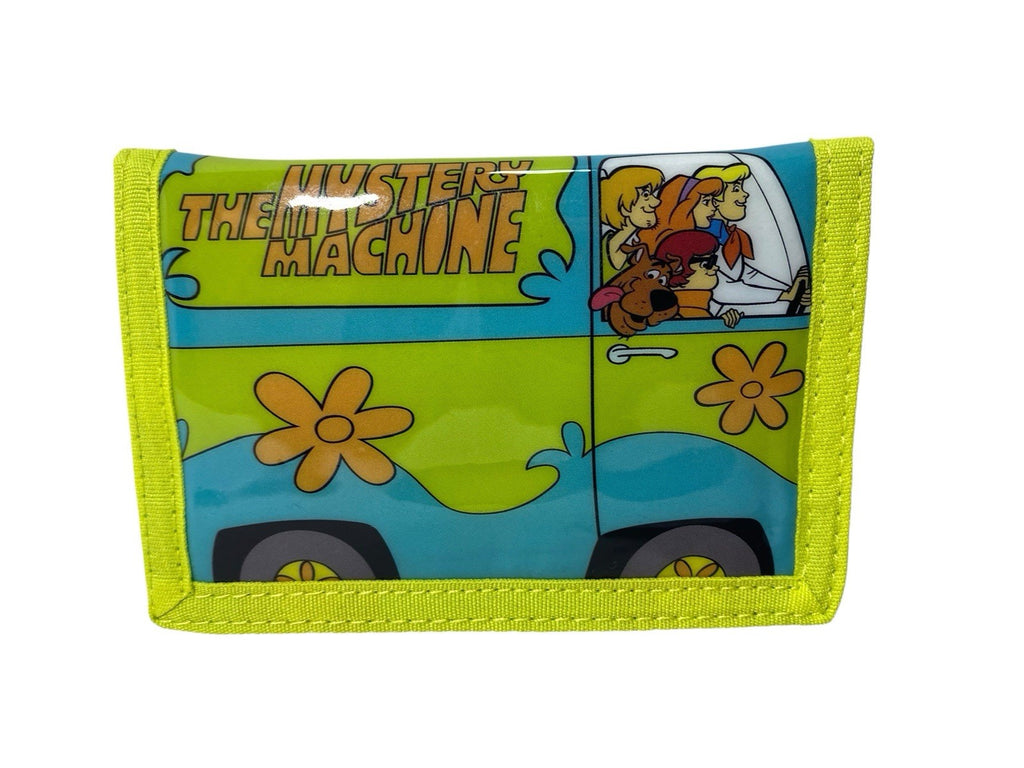Scooby Doo Mystery Machine Unisex Trifold Wallet Money Change Coins Notes New