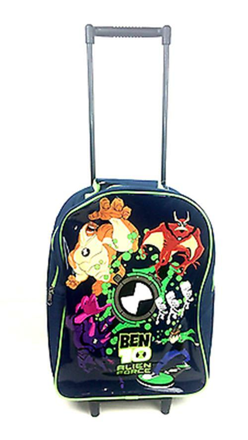 6 X Ben 10 Alien Force Wheeled Bag Trolley Job Lot Wholesale Car Boot Market New
