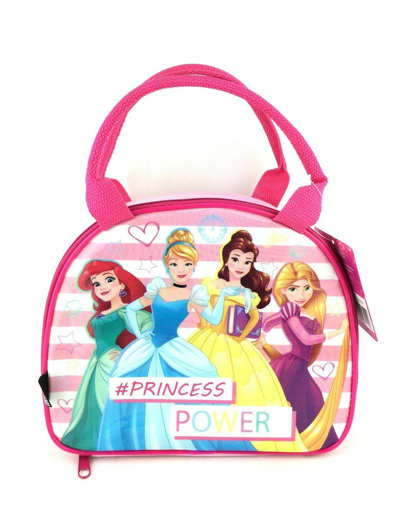 3 X Disney Princess Insulated Lunch Bowling Bag Job Lot Car Boot Wholesale New