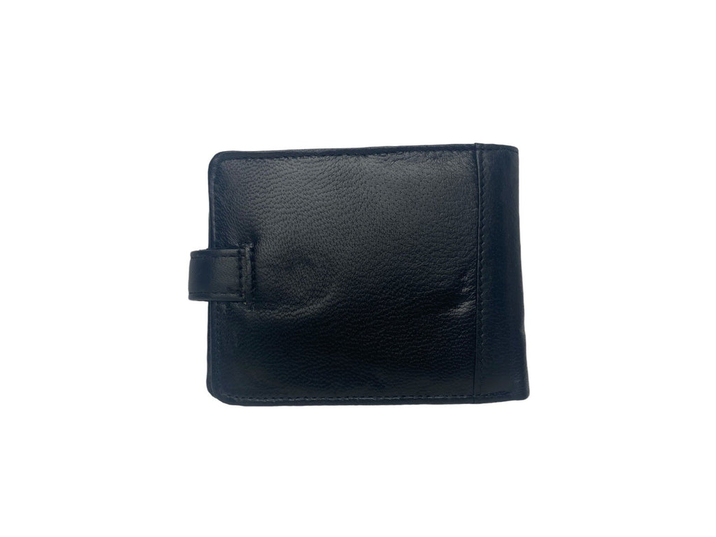 Mens Soft Leather Bifold Wallet Credit Card Holder Notes Coins New