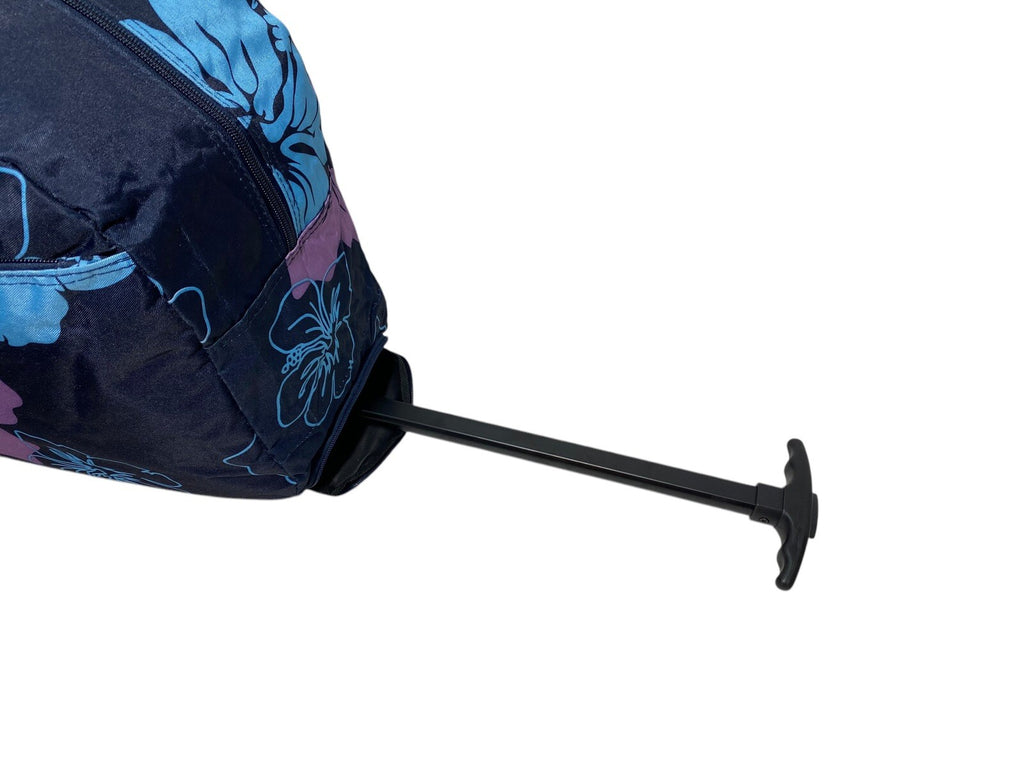 21" Wheeled Holdall Cabin Trolley Flower Sports Luggage Overnight Travel Bag 39L