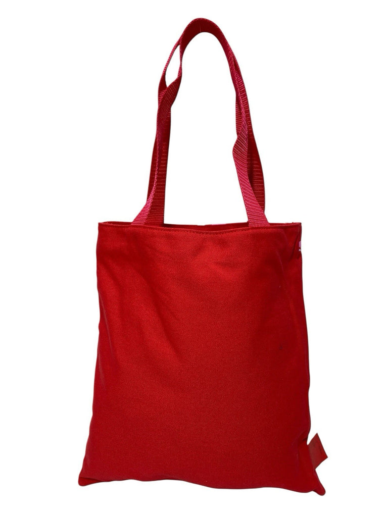 Peppa Pig Girls Canvas Shopper Tote Beach Shopping Book Bag New