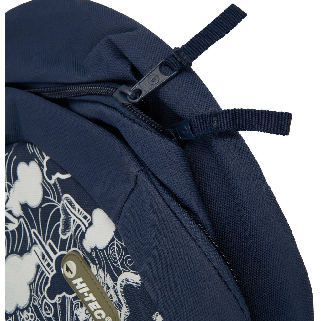 Hi Tec Ladies Cloud Print Backpack Rucksack School Gym College Work Travel New