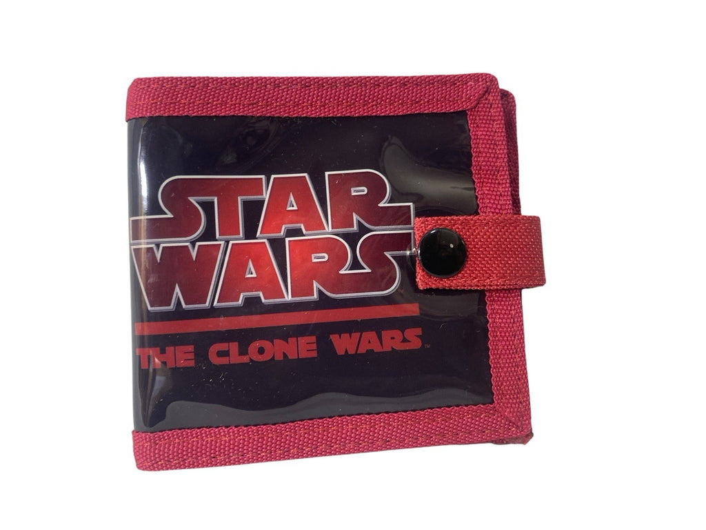 Star Wars The Clone Wars Bifold Money Change Notes Coins Wallet New