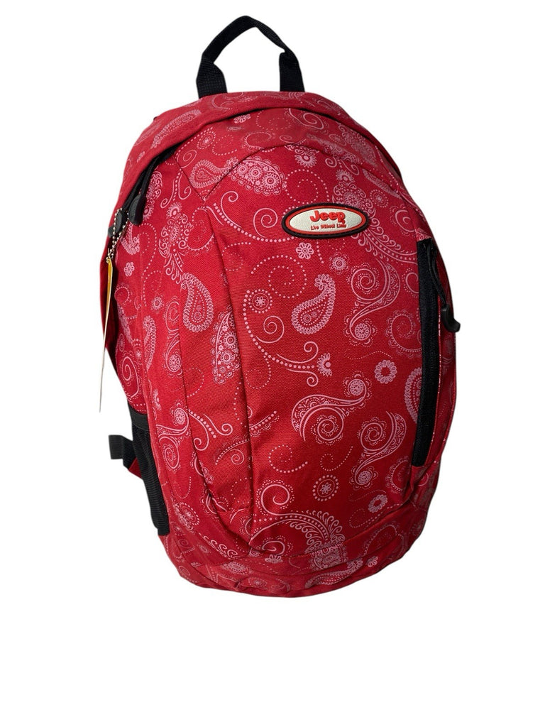 Jeep Large Paisley Laptop Ipad Notepad Travel Cabin Hand Luggage Backpack Bag