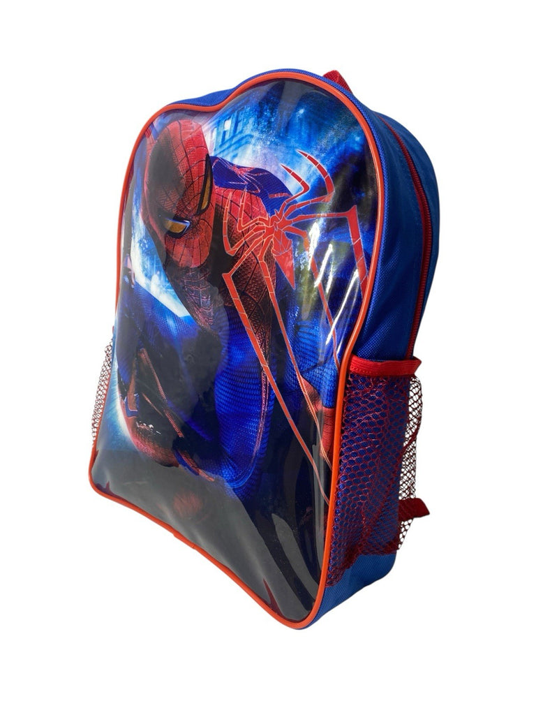 Marvel Ultimate Spiderman Large School Backpack Rucksack Mesh Pockets New