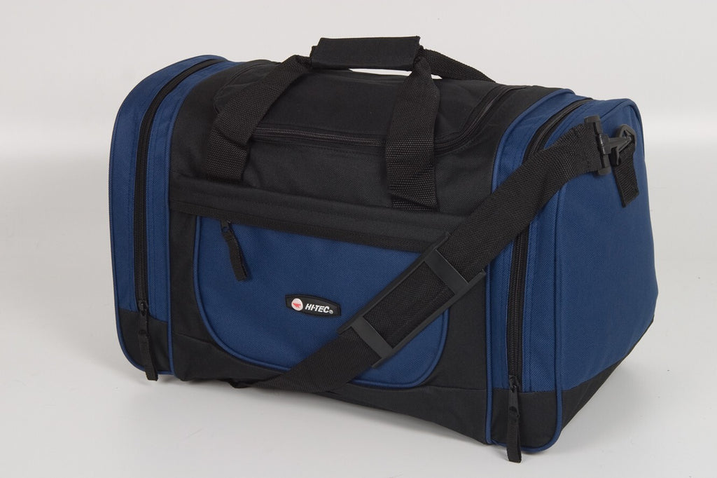 Hi-Tec 18" Mens Nevada Holdall Gym PE Weekend Duffle Overnight Travel Bag New