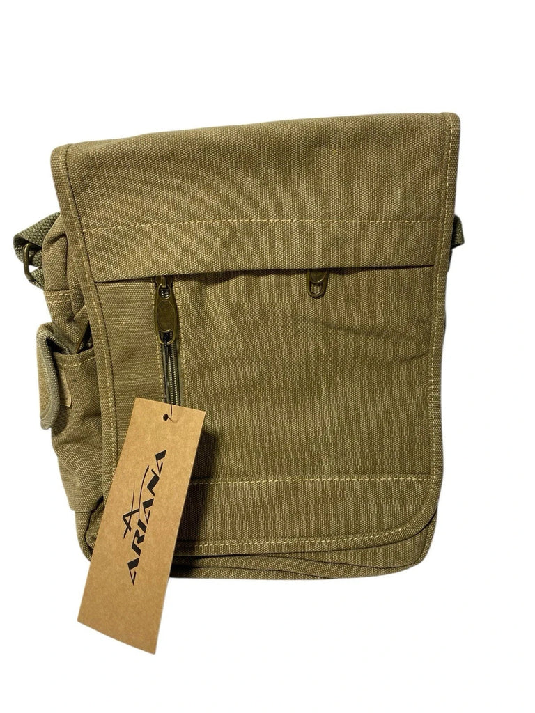 Ariana Unisex Canvas Messenger Shoulder Cross Body Travel Utility Satchel Bag