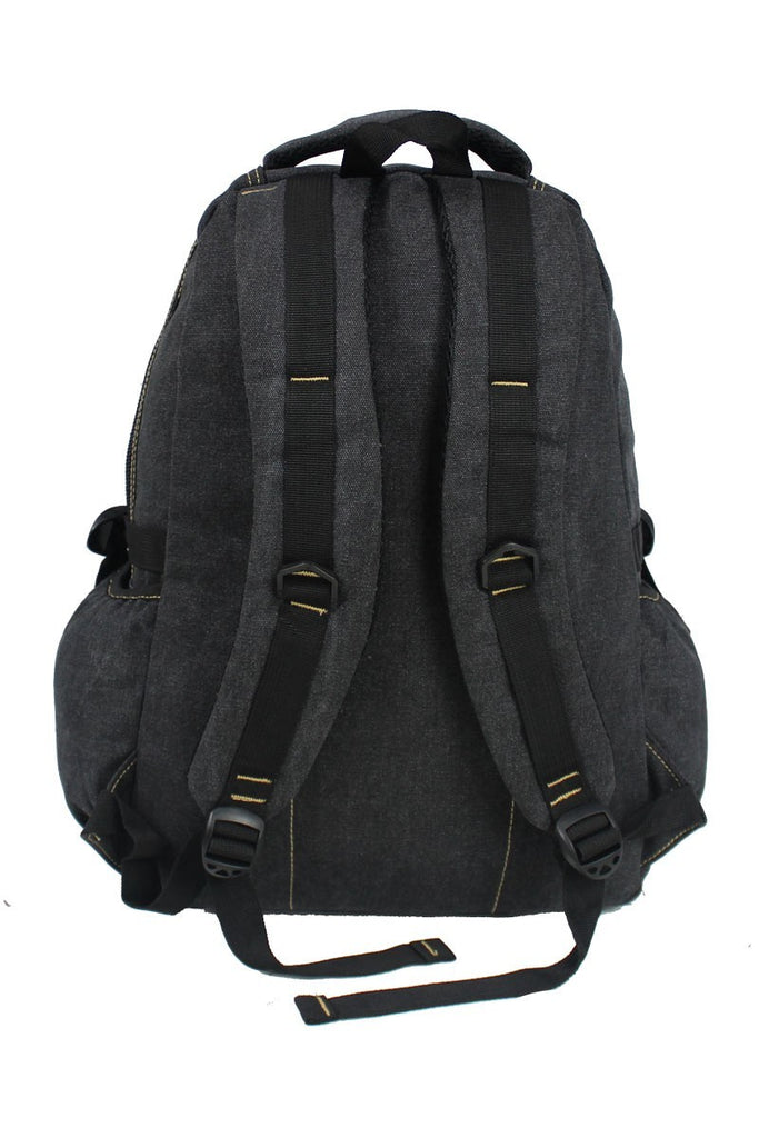 Ariana Unisex Canvas Laptop School College Work Travel Large Backpack Rucksack