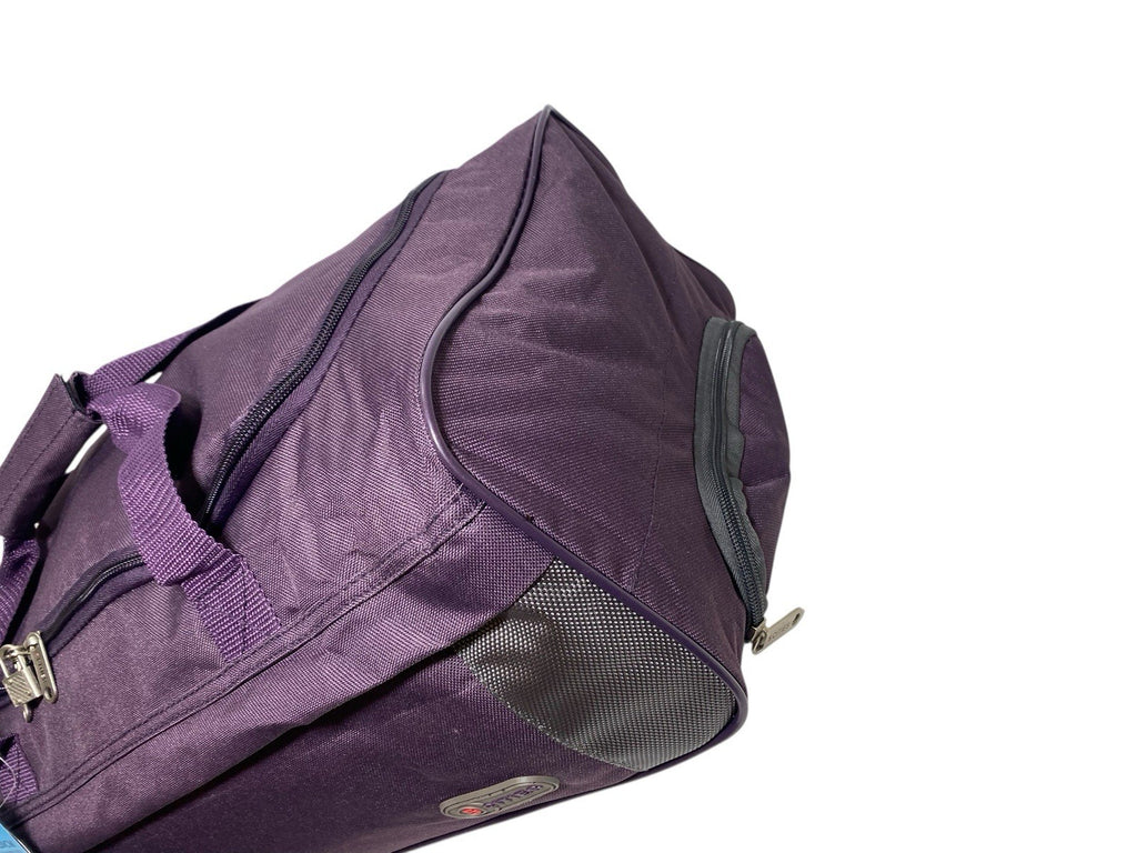 5 Cities 21" Carry On Lightweight Travel Wheeled Cabin Trolley Weekend Bag 29L