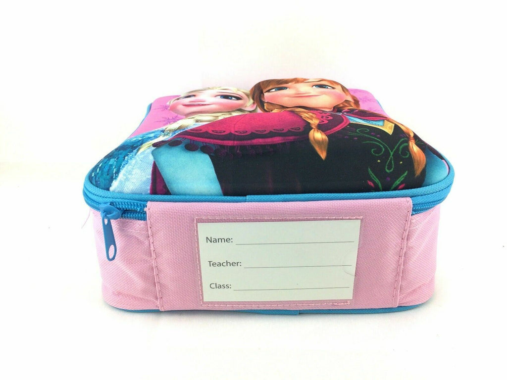3 X Disney Frozen 3D Eva Insulated Lunch Bag Job Lot Car Boot Wholesale Market