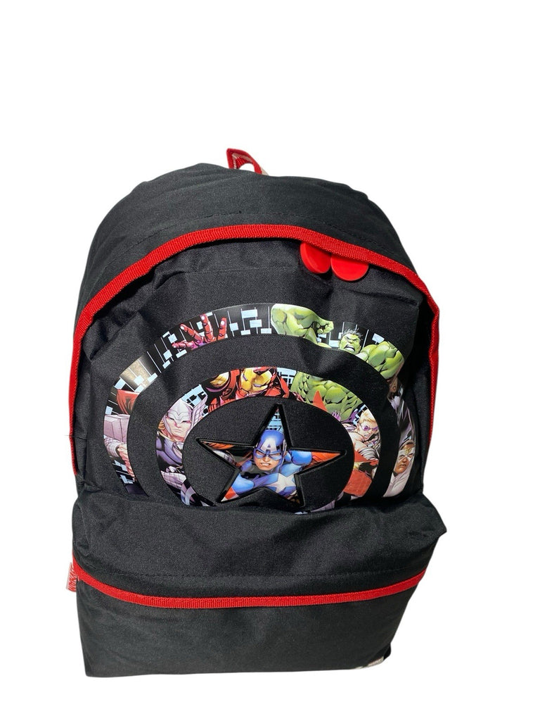 Marvel Avengers Assemble Large School Backpack Rucksack Front Pocket New