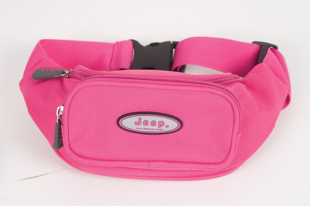 Jeep Womens Waist Bum Bag Fanny Pack Money Belt Travel Cycling Hiking Gym Bag