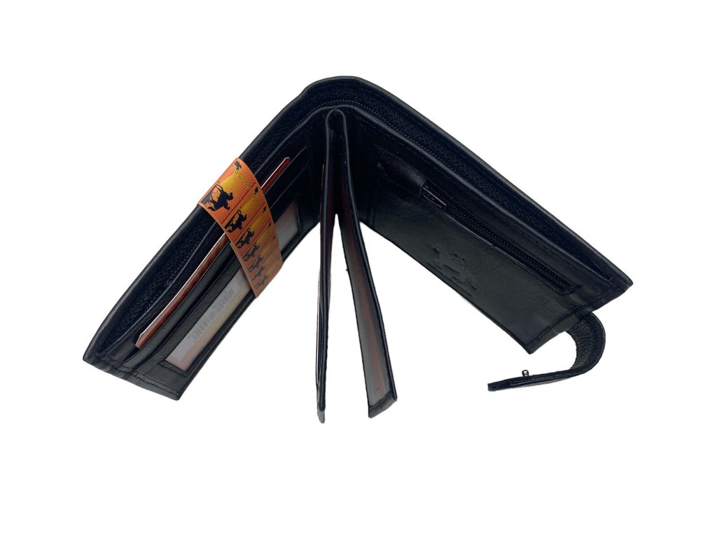 Gents Mens Soft Leather Wallet Credit Card Purse Coin Pouch