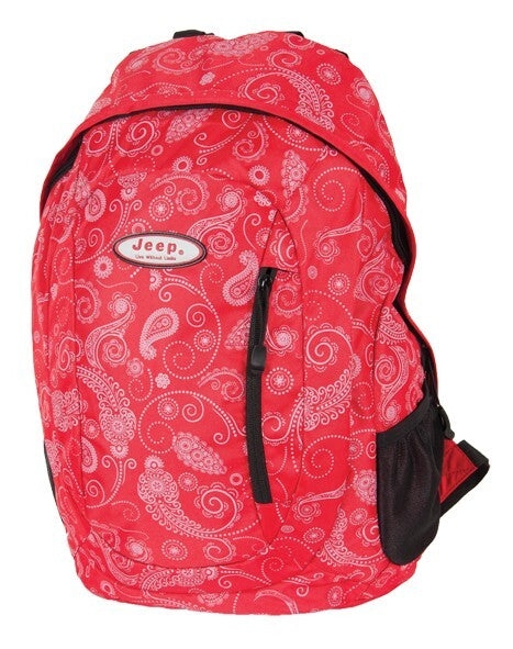 Jeep Large Paisley Laptop Ipad Notepad Travel Cabin Hand Luggage Backpack Bag