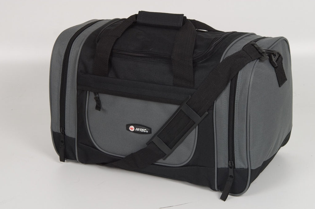 Hi-Tec 18" Mens Nevada Holdall Gym PE Weekend Duffle Overnight Travel Bag New
