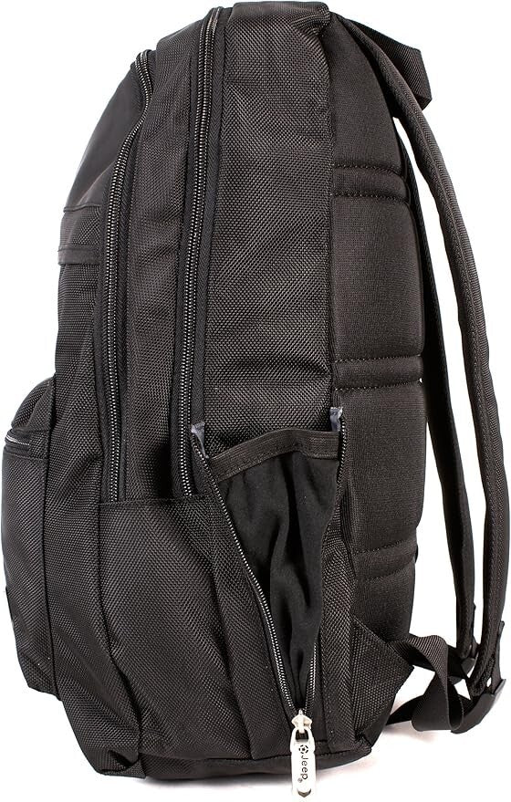 Jeep Mens Premium 16" Laptop School College Business Travel Backpack Bag New