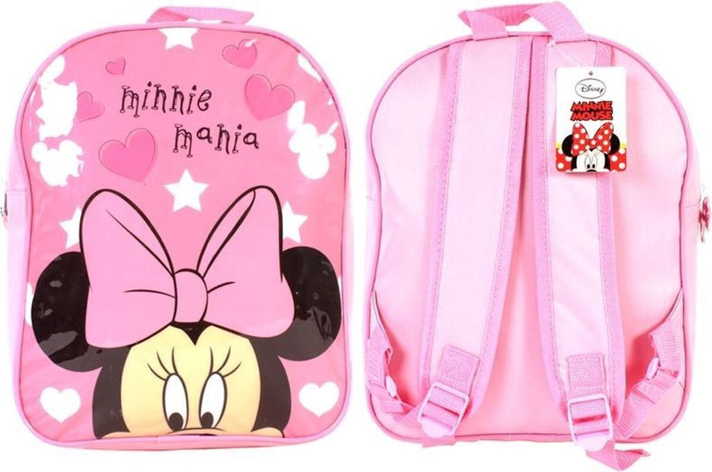Disney Minnie Mouse Minnie Mania Junior Backpack Rucksack Scool Nursery Bag New