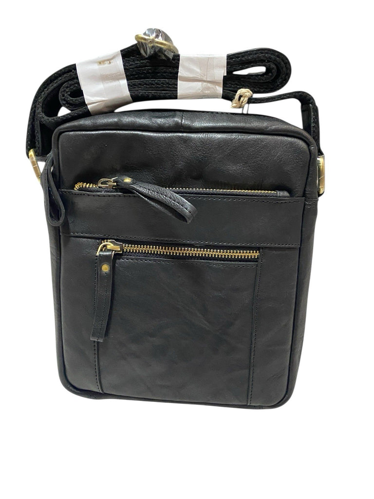 Soft Genuine Leather Unisex Travel Work Cross Body Bag London Leather Goods New